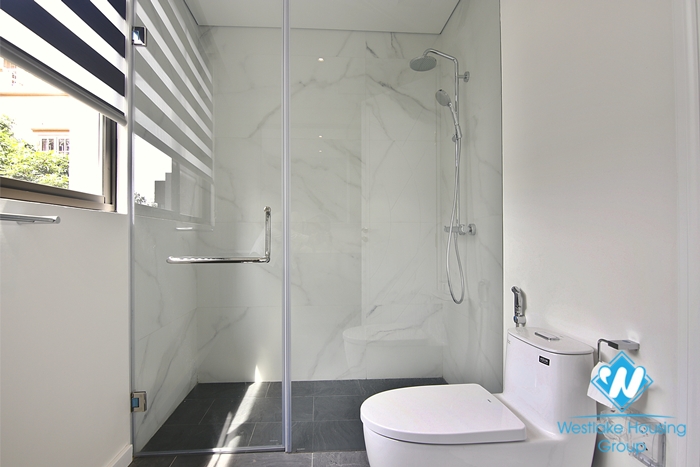 The newest house on the market is carefully prepared by the owner for every detail for rent in Ngoc Thuy Long Bien